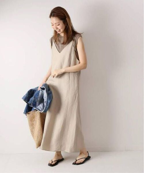 Spick & span スピックアンドスパン リネンワンピース