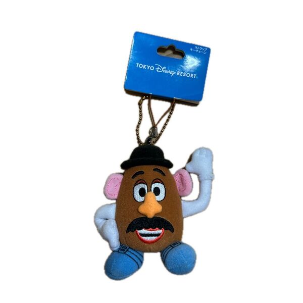新品未使用 TOKYO DisneyResort Mr.ポテトヘッド マスコット キーホルダー