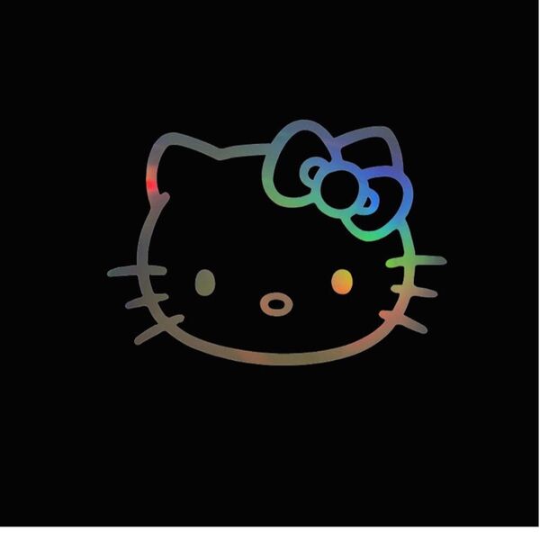 ハローキティ ホログラムステッカー