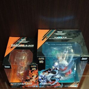 最終値下げ 早いもの勝ち 美品 ワンピース バウンティラッシュ フィギュアーツzero エース ヤマト 2体セット