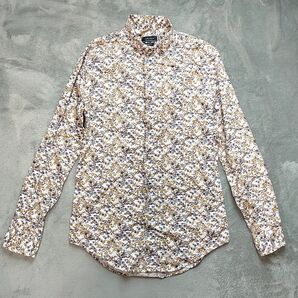 新品 ZARA MAN 長袖シャツ ボタンダウン 花柄 ザラ トップス