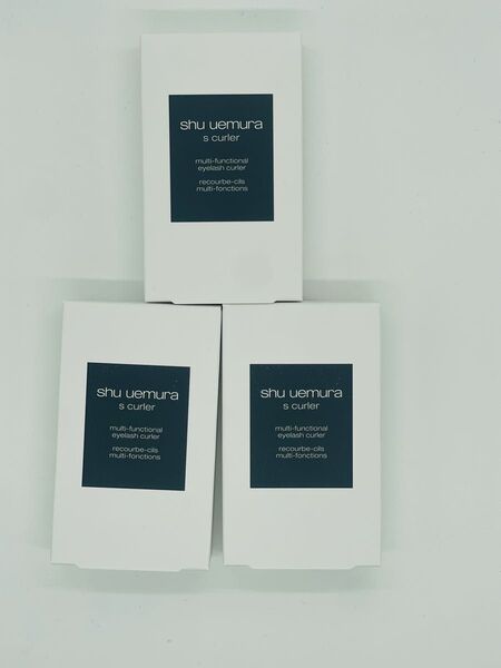 シュウウエムラ shu uemura Sカーラー X3個 再出品対応