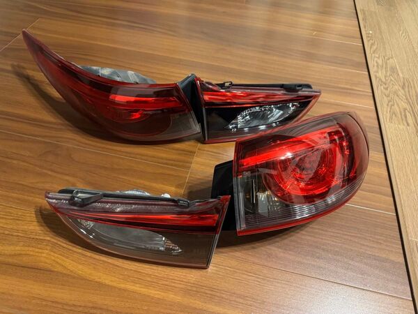 送料無料 GJ2FP アテンザ セダン 中期 純正 LED テールライト ランプ 1台分 Lパッケージ