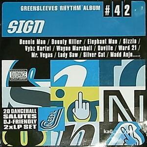 ★☆V.A.「Greensleeves Rhythm Album #42 Sign」☆★5点以上で送料無料!!!