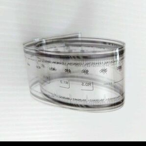 フィルム定盤 透明 プラスチック スケール 測定 フィルム 500㎜