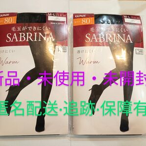 GUNZE SABRINA 80 denier タイツ