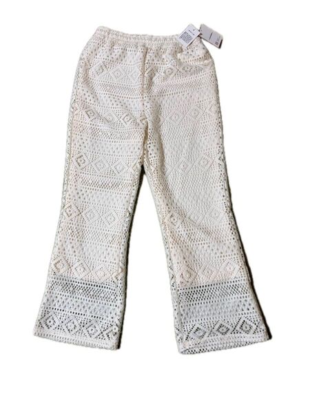 レースパンツ オフホワイト 未使用 新品