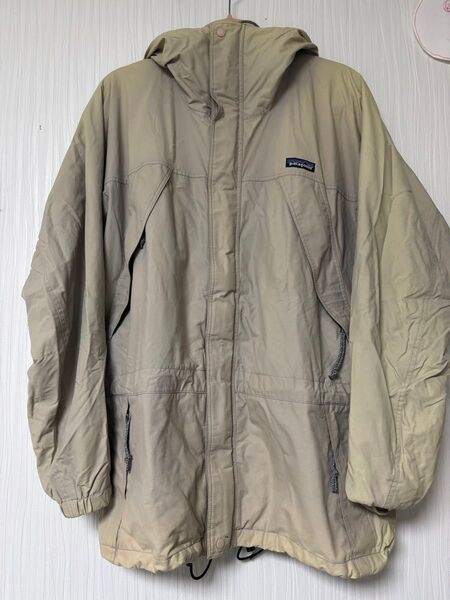Patagonia フード付きジャケット ベージュ 古着