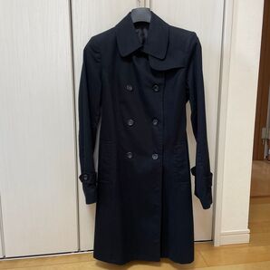 トレンチコート 黒 冠婚葬祭 トップバリュー 礼服 葬式 就活 ビジネス着 仕事 黒 フォーマル