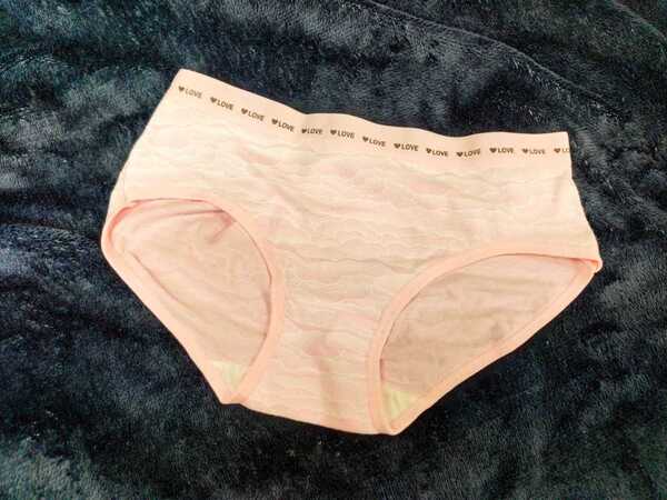 匿名発送 送料無料 中学生 高校生用 かわいいヒップハング ローライズ ショーツ s~m ピンクピンク