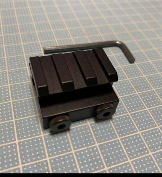3スロット マウントベース ライザーベース 20mm ピカティニーレール対応