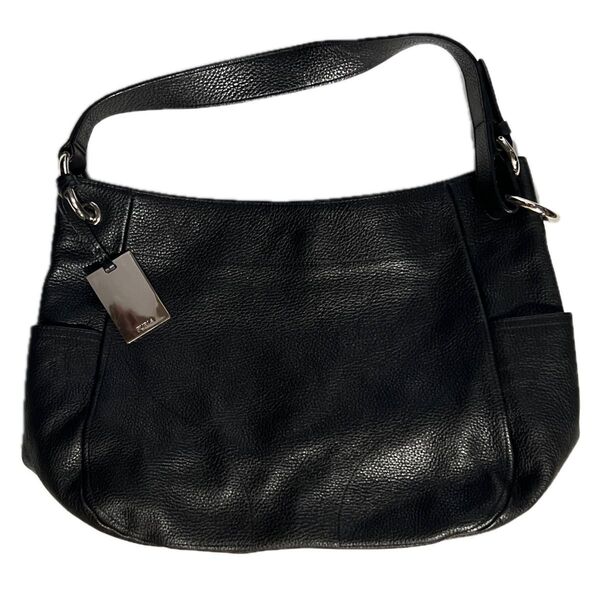 FURLA フルラ ハンドバッグ 黒FURLA フルラ レザー ハンドバッグ 黒 高級感あり 美品