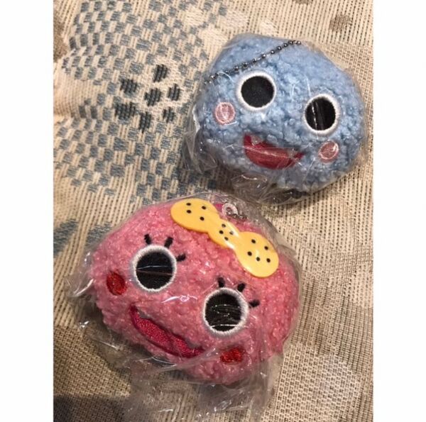 がんこちゃんとがんぺーちゃん ぬいぐるみボールチェーン