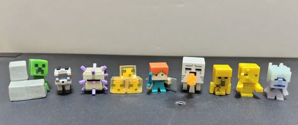 マインクラフト ミニフィギュア 9体セット