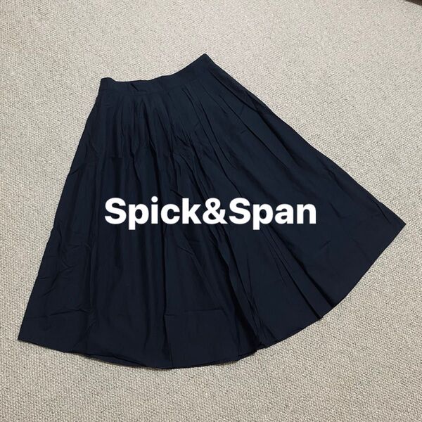 スピック&スパン Spick&Span フレア ロングスカート レディース 36 S 春夏 日本製