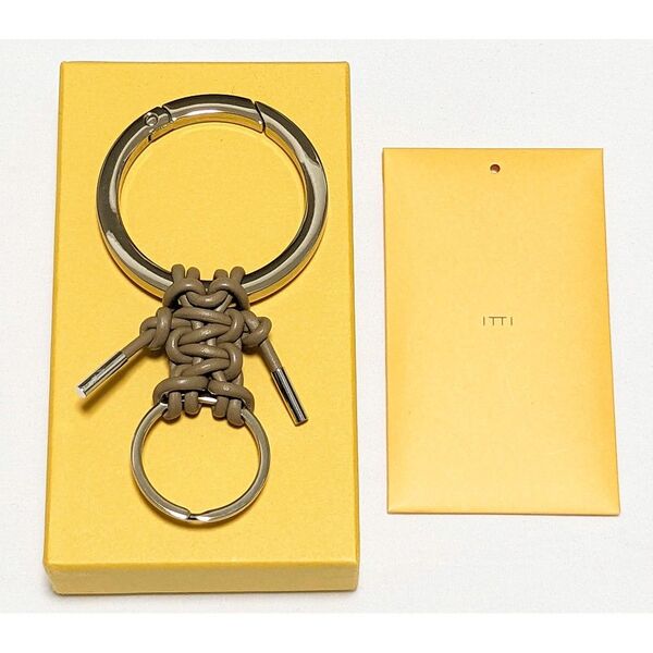 ITTI CRISTY KNOTMAN RING 新品 定価6,600円 ノットマンリング キーリング イッチ