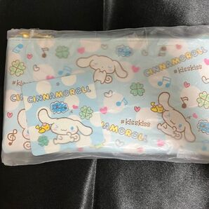 【新品】シナモロール フラットポーチ