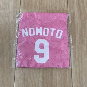 ドラゴンズ元 野本選手 巾着 ピンク可愛い