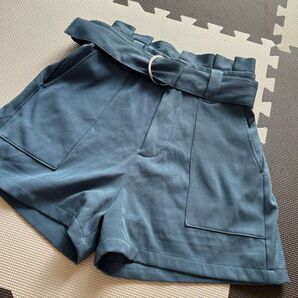 jouetie ハイウエストベルトキュロット