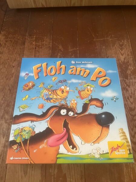 Floh am Po (ノミしりとり) ボードゲーム