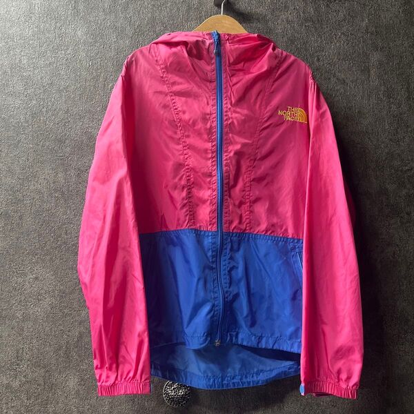 140㎝ THE NORTH FACE ノースフェイス マウンテンパーカー ナイロンジャケット キッズ ピンク