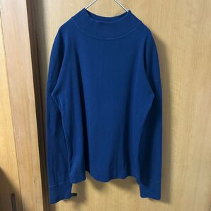 【美品】70s イタリア海軍 モックネック ロンT ミリタリー ビンテージ
