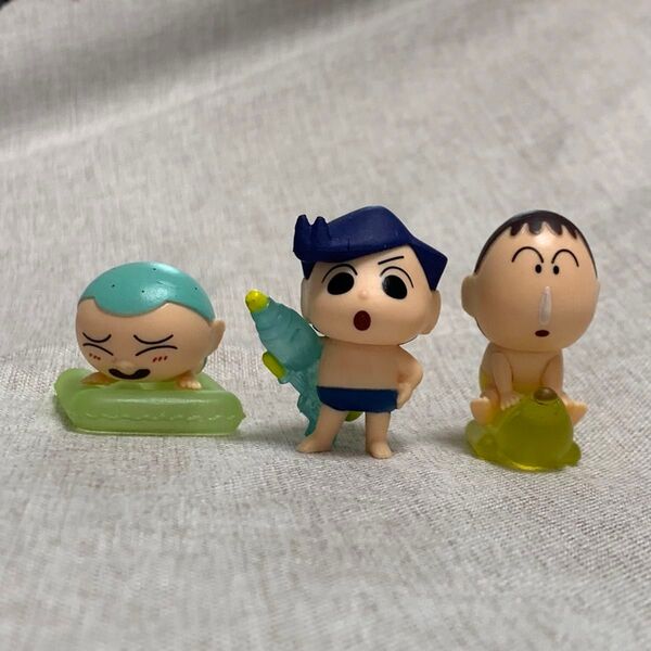 【新品】クレヨンしんちゃん フィギュア 風間くん マサオくん ボーちゃん セット