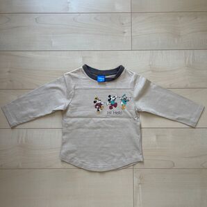 しまむら ディズニー長袖Tシャツ 100cm