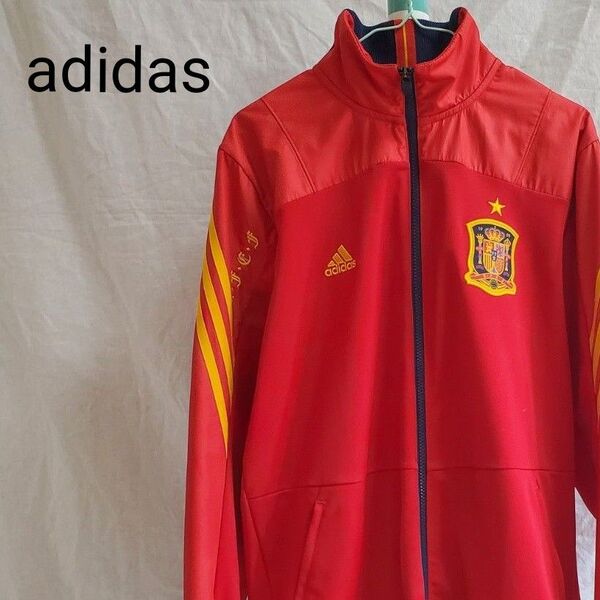 adidas 希少デザイン トラックジャージ スペイン代表 メンズ100サイズ