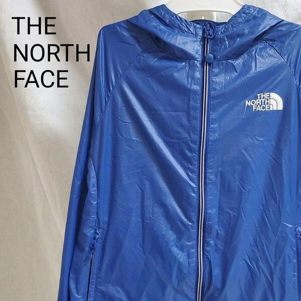 THE NORTH FACE ウィンドブレーカー キッズ ブルー130
