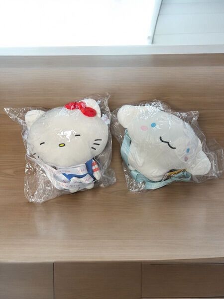 にしむらゆうじ×サンリオ ショルダーバッグ キティ シナモロール