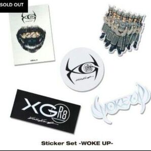 完売品 XG ステッカー Sticker Set WOKE UP