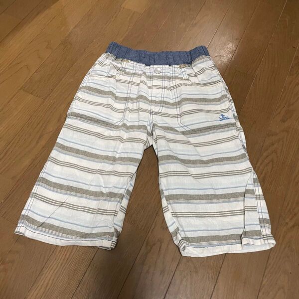 ハーフパンツ ブランド不明 160サイズ表記 ボーダー