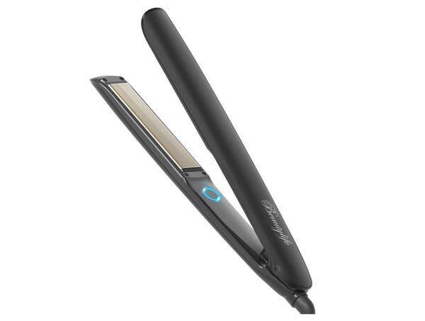 ヘアアイロン2WAYカール24mmプレート 海外対応3段階温度調節 (ブラック)