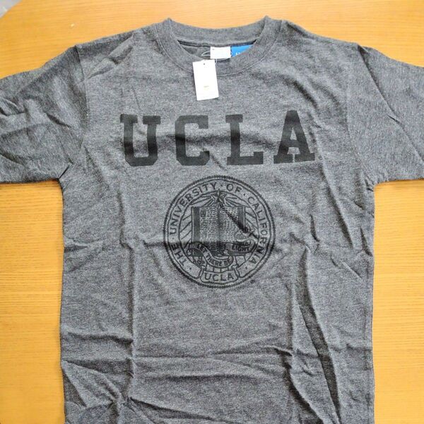 UCLA ロゴTシャツ 新品タグ付き Lグレー
