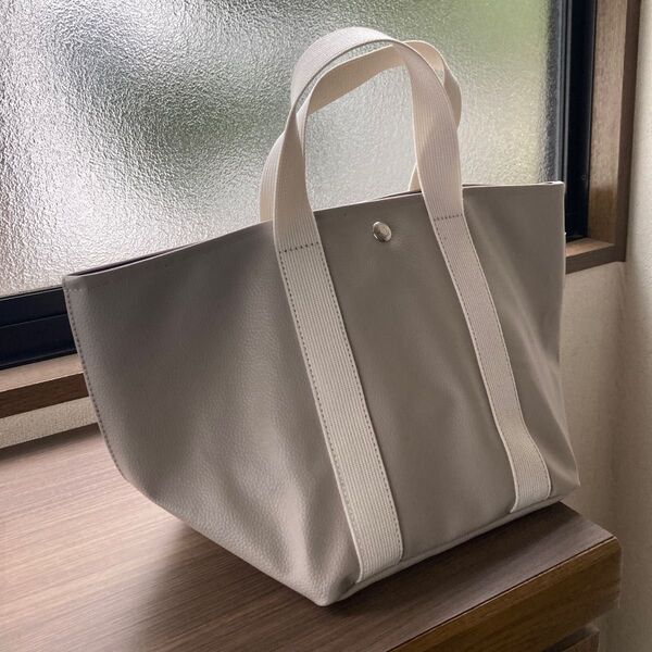 レア 廃番 極美品 クロード元町 トートバッグ グレージュ マスティック
