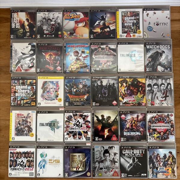 PS3ソフト まとめ売り 30本 【説明書着き・被り無し】3