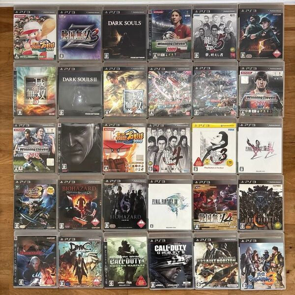 PS3ソフト まとめ売り 30本 【説明書着き・被り無し】4