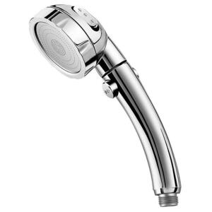  hand-held shower head height pressure chrome 3 Spary setting . on / off one time stop switch . water adjustment possible gorgeous spa removed possible 