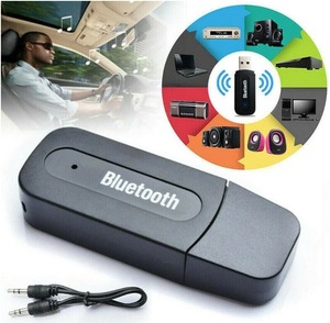 A671 ワイヤレス　Bluetooth　音楽受信機　アダプタ　USB　ステレオ　音楽レシーバー　トランスミッター　スピーカーの商品画像