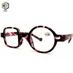 高品質ラウンド老眼鏡ファッションメンズ レディーススクエア超軽量フレーム読書眼鏡シンプルなポータブル