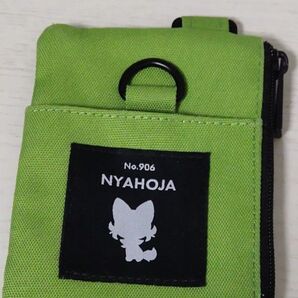 NYAHOJA ミニポーチ グリーン パスケース