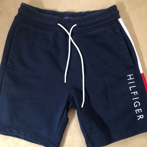 Tommy Hilfiger スエットハーフパンツ ネイビー S