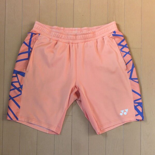 YONEX ハーフパンツ オレンジ系 Lサイズ 廃盤レア商品