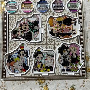 新品未開封鬼滅の刃 原画展 miniアクリルフィギュア5個セットアクリルスタンドミニ