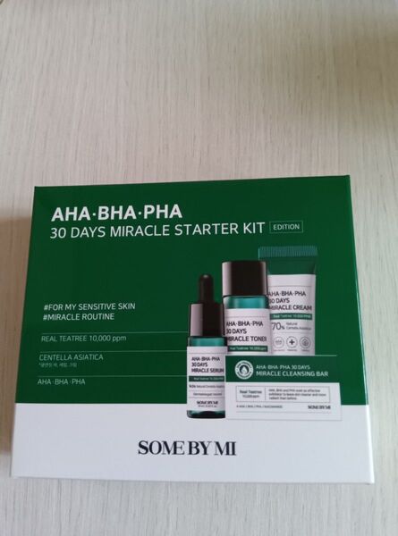 サムバイミー 30days ミラクルスターターキット 韓国コスメ AHA BHA PHA クリーム セラム トナー お試し