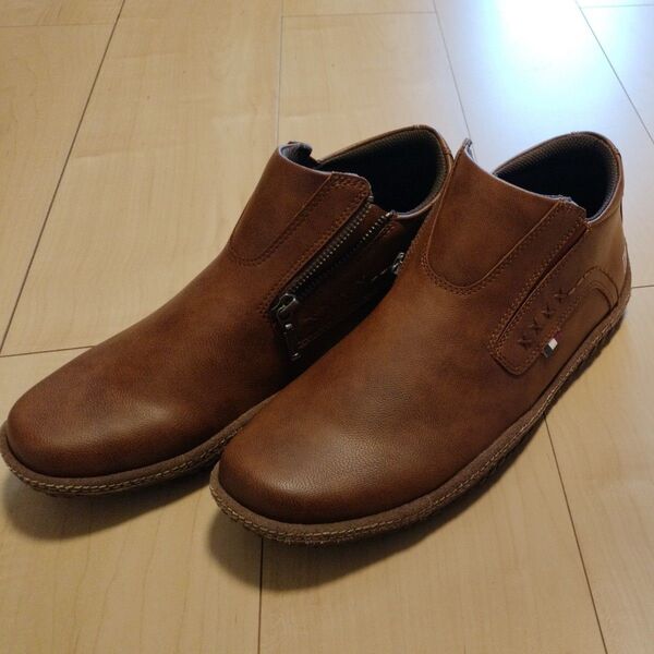 コンカラー シューズ conqueror shoes FOGGY WATER-TEX メンズシューズ 防水 ファスナー 26cm