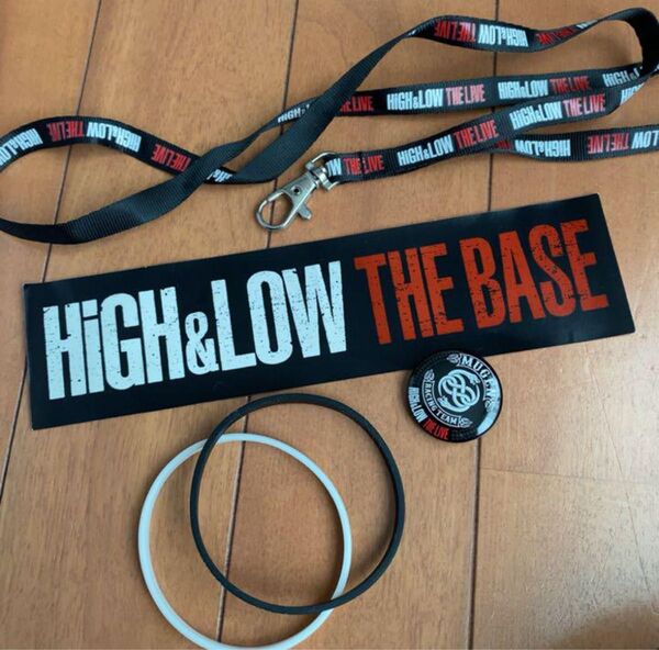 HIGH&LOW LDH ストラップ 缶バッチ ゴムブレス ステッカー