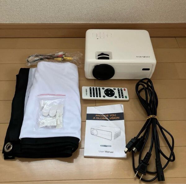 GROVIEW プロジェクター Fire tv stick 対応