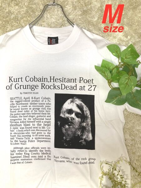 Kurt Cobain カートコバーン 三代目 登坂広臣着用モデルTシャツ
